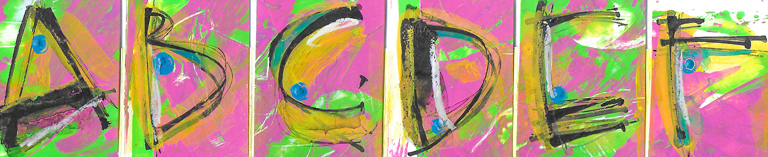 Kathie McIlvride, ruling pen alphabet